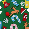 YM 26pcs Detachable Ornaments DIY Felt Christmas Tree Wall Hanging Xmas Gifts Christmas Decorations